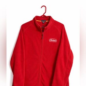 Heinz Landmark Full Zip Fleece Jacket Women’s Large Pittsburgh Iconic